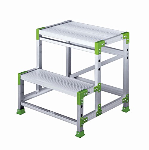 長谷川工業(Hasegawa) エコシリーズ階段式作業台(組立式) 2段 EWA-20 (0.60m) (15649) [並行輸入品]